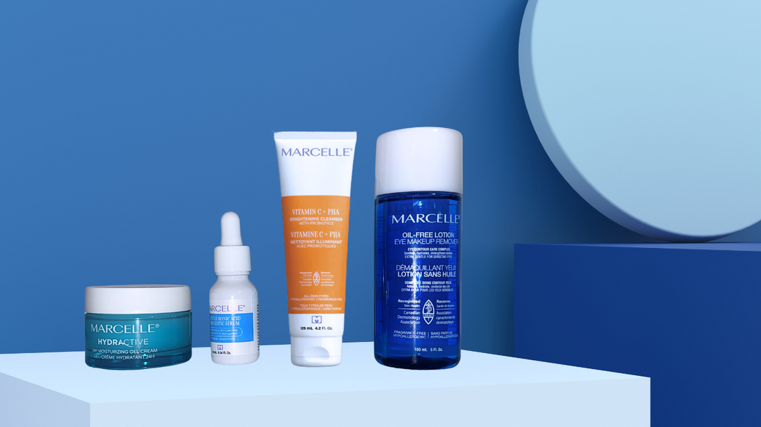 Discover the Magic of Skincare: A Review of Four Must-Have Products in this Marcelle gift set